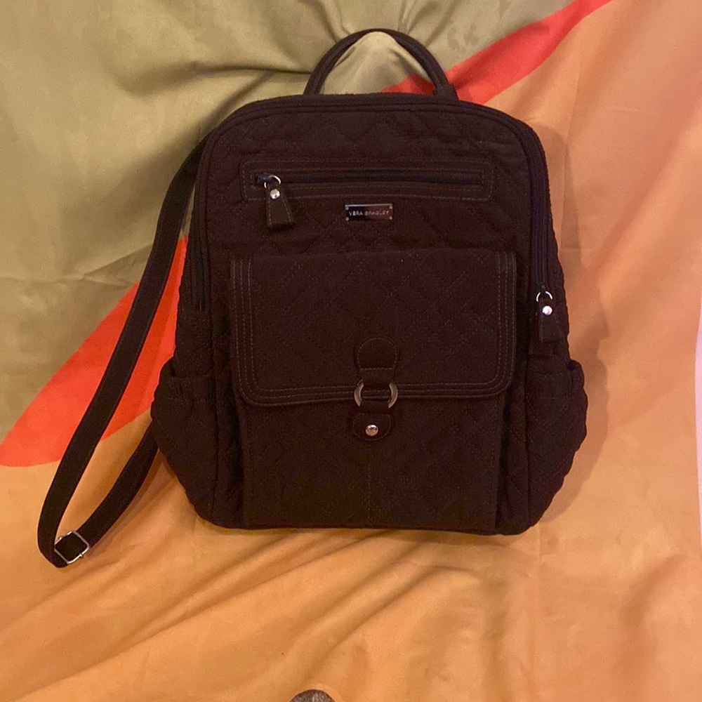 Vera Bradley - Brown Quilted Back Pack